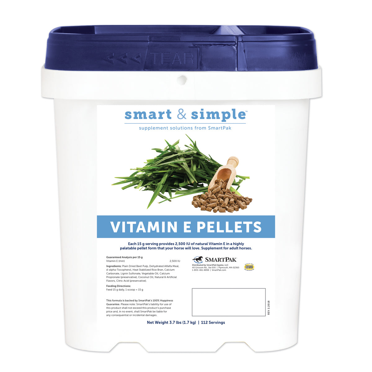 SmartEquine Smart & Simple Vitamin E Pellets - 3.7 lbs.