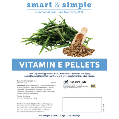 SmartEquine Smart & Simple Vitamin E Pellets - 3.7 lbs.