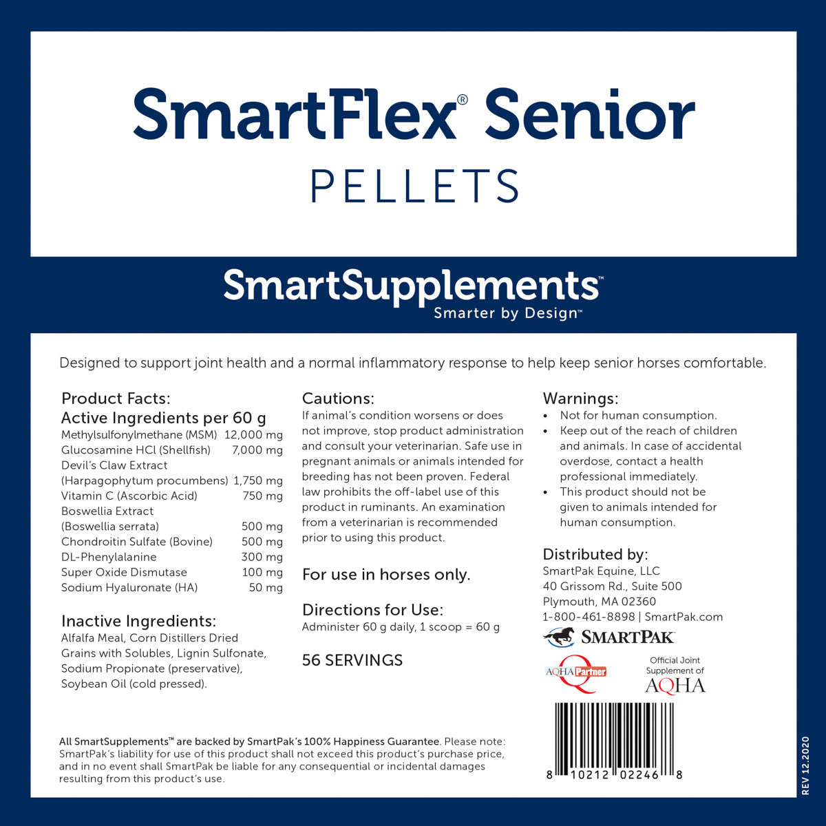 SmartEquine SmartFlex Senior Pellets - 7.4 lbs.