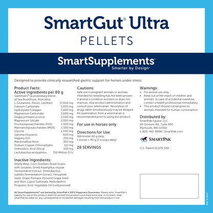 SmartEquine SmartGut Ultra Pellets - 5 lbs.