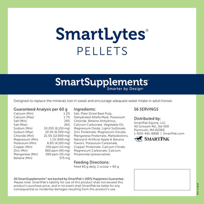 SmartEquine SmartLytes Pellets - 7.5 lbs.