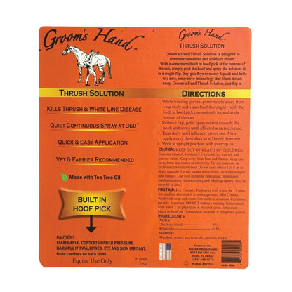 Groom’s Hand Thrush Solution