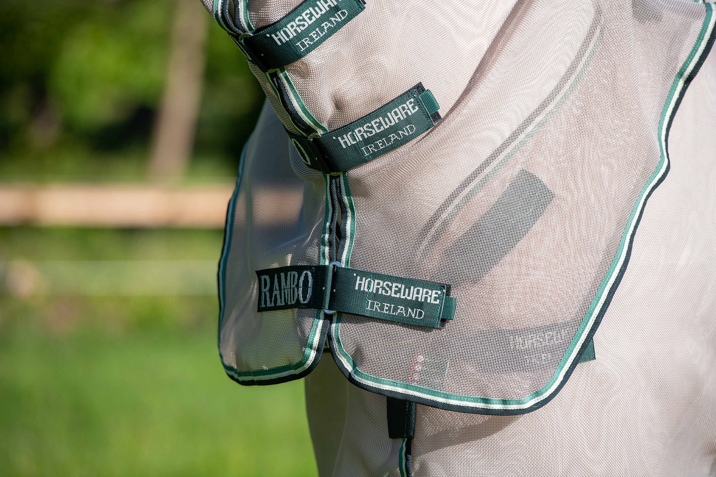 Horseware Ireland Rambo Fly Buster Fly Sheet with No-Fly Zone