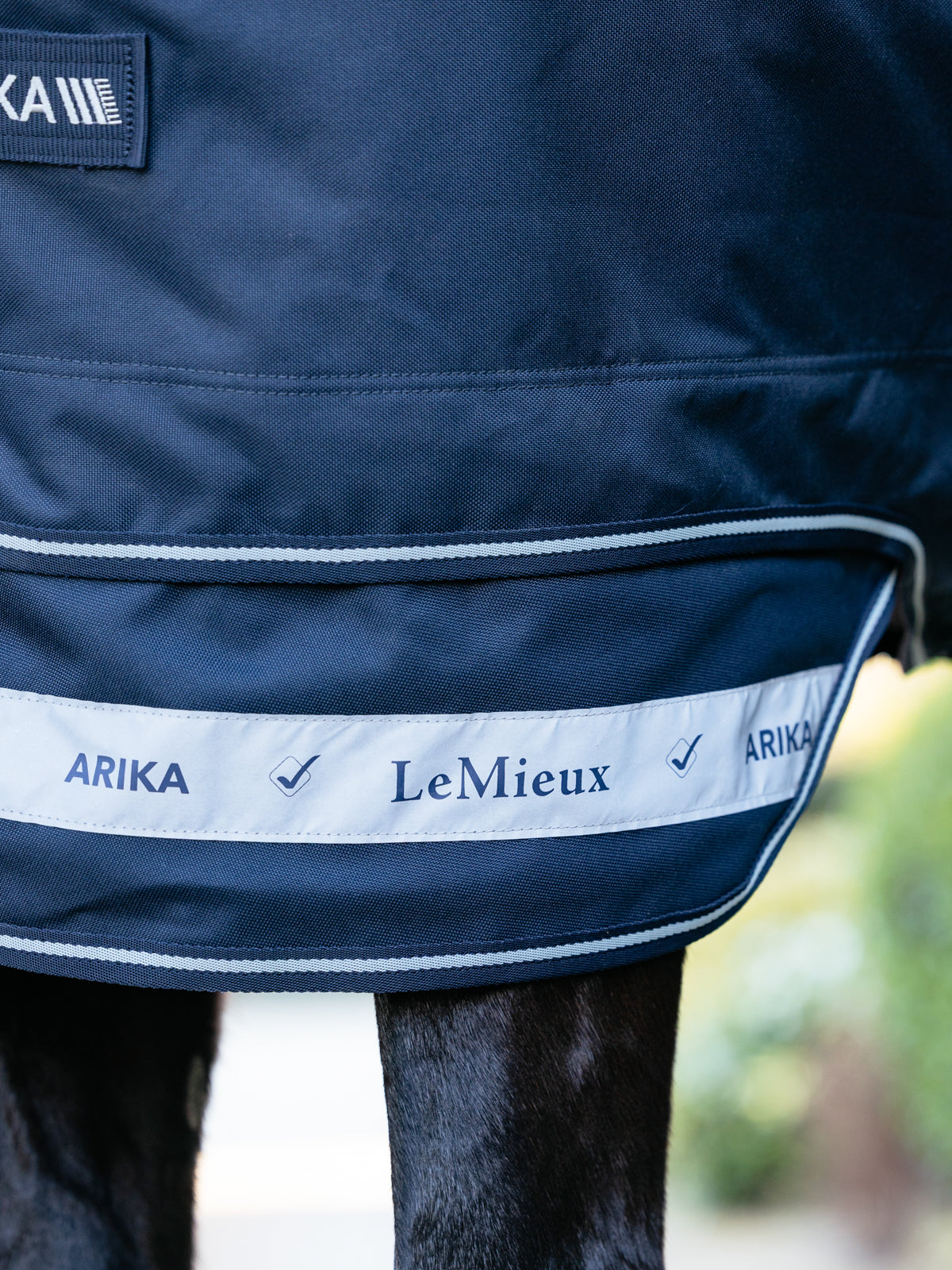 LeMieux Arika Storm-Tek 200 Gram Turnout Blanket with Leg Straps