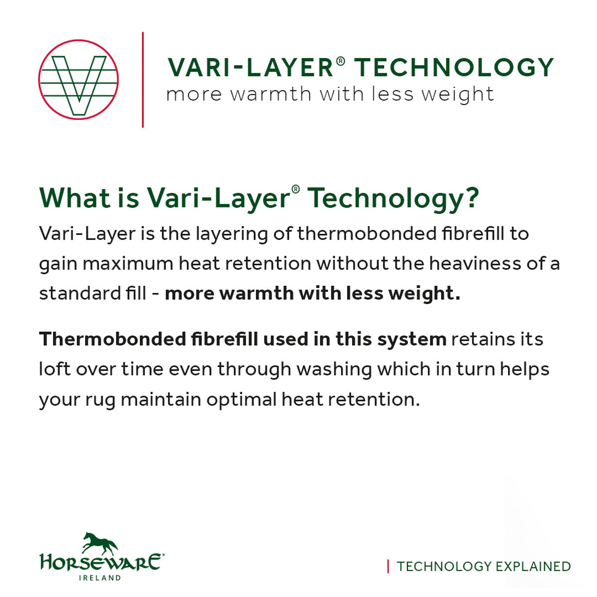 Horseware Ireland Rambo 1680D Vari-Layer Plus Heavy Turnout–450g