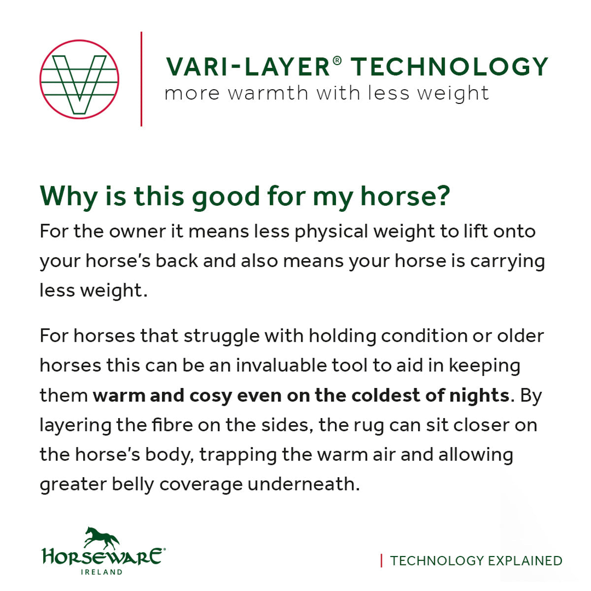 Horseware Ireland Rambo 1680D Vari-Layer Plus Heavy Turnout–450g