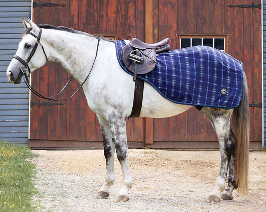 Rider’s International Classic Plaid Fleece Quarter Sheet