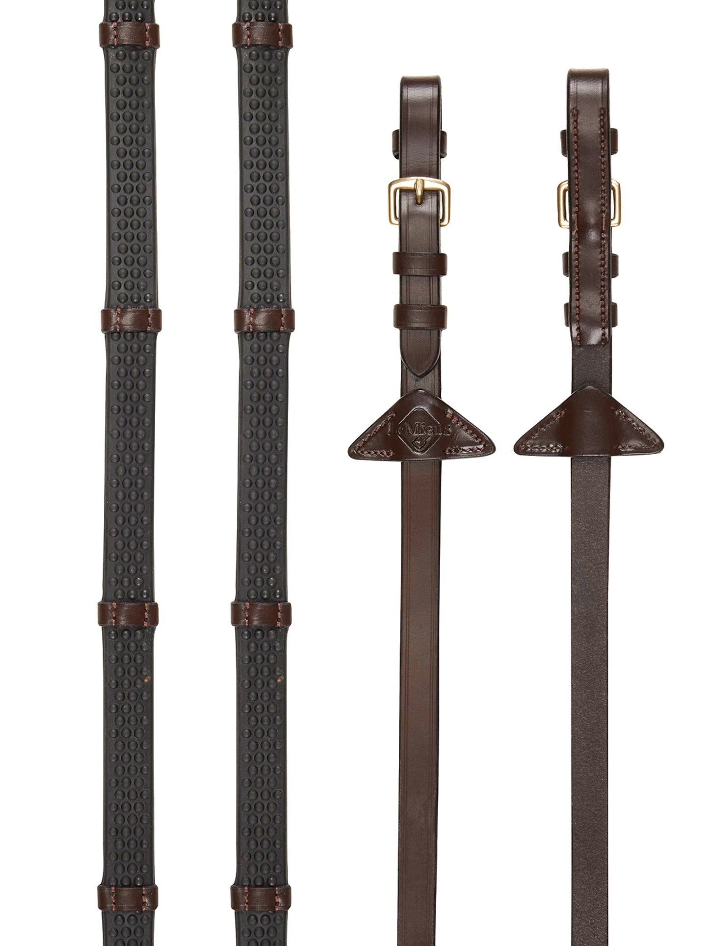 LeMieux Soft Rubber Reins with Hand Stops