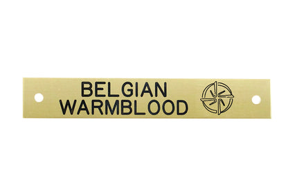 Engraved Breed Logo
