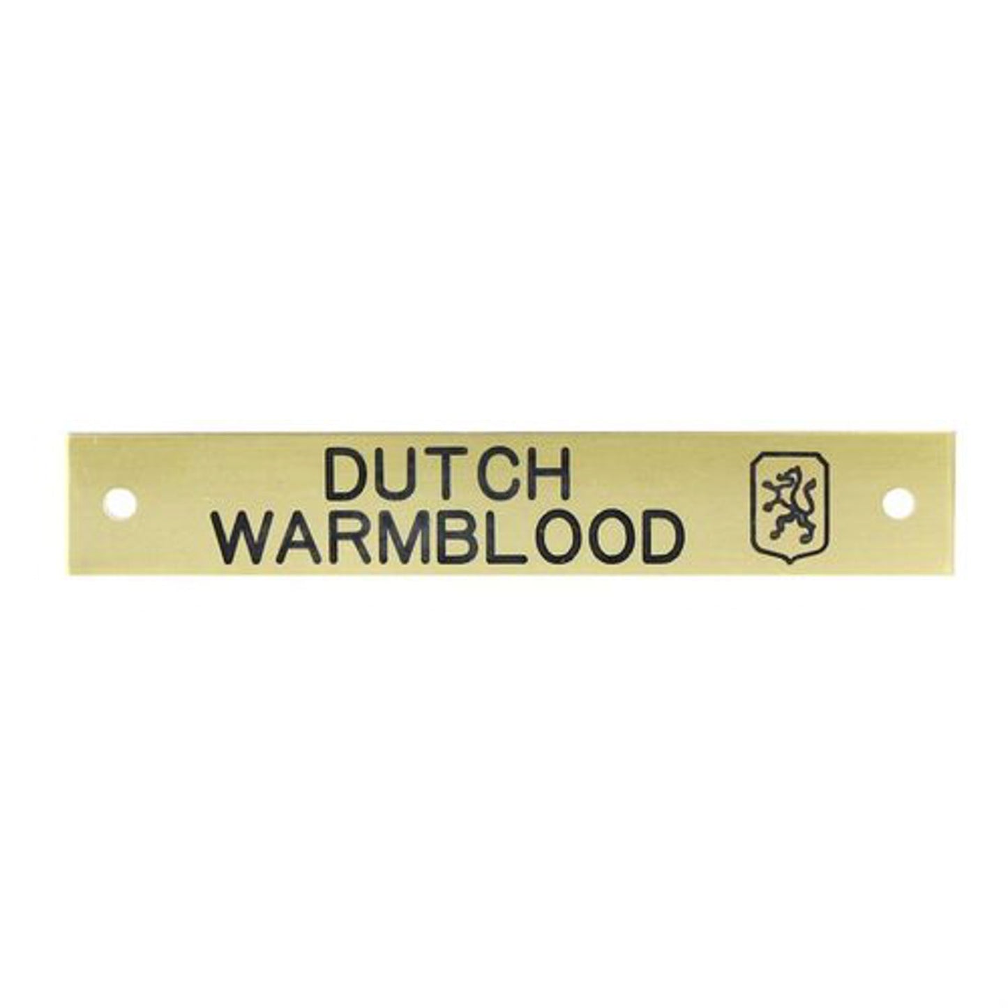 Engraved Breed Logo