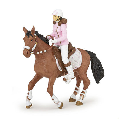 Papo Winter Riding Girl