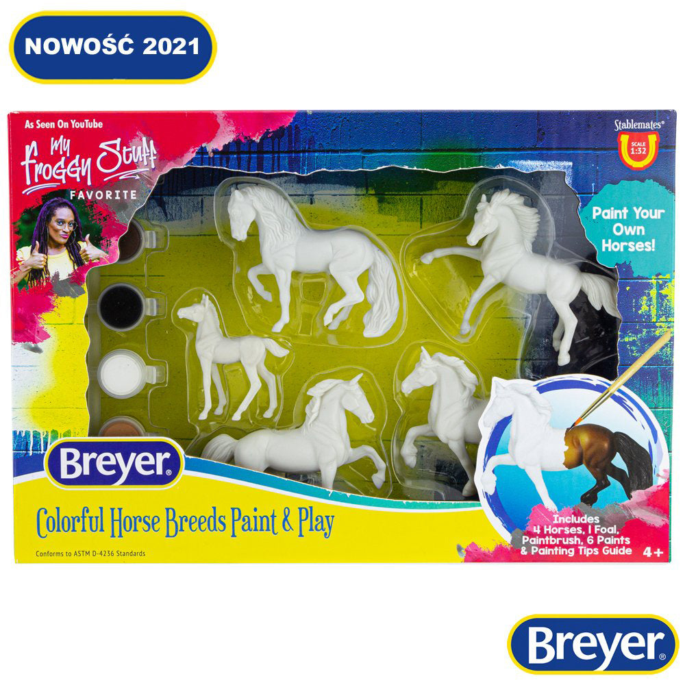 Breyer Colorful Breeds Paint & Play