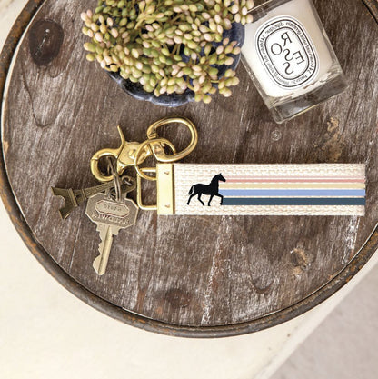 Rustic Marlin Key Chain