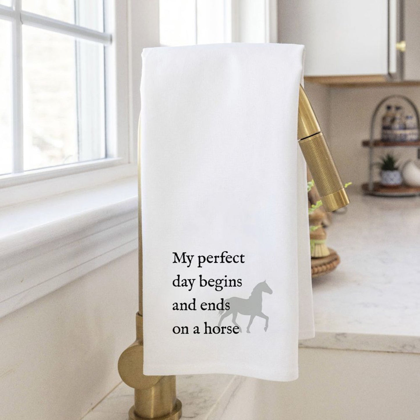 Rustic Marlin Tea Towel