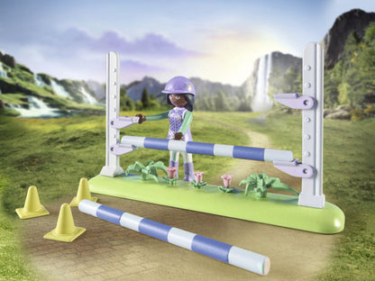 Playmobil Zoe & Blaze with Jump Set