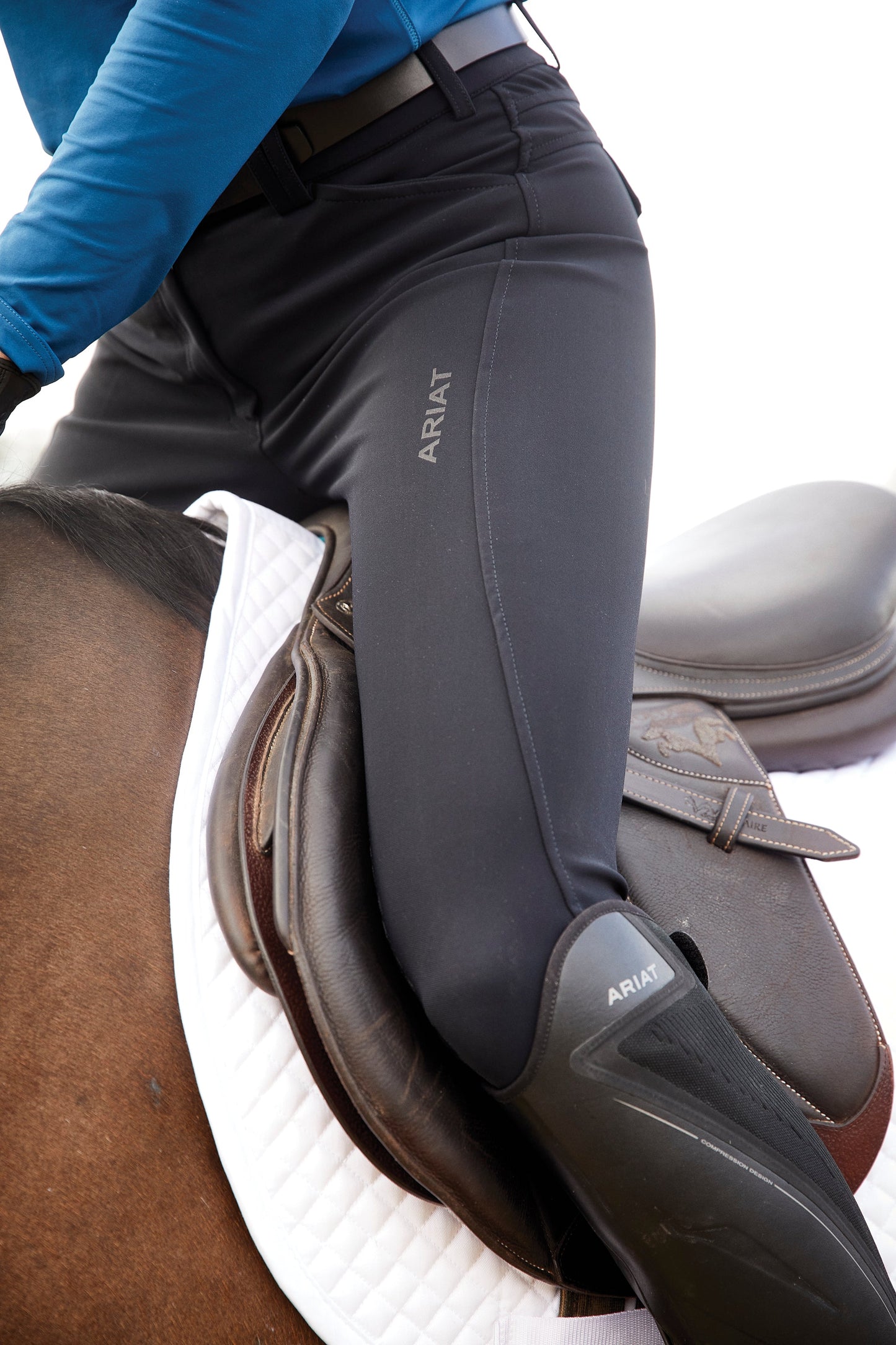 Ariat Ladies' Tri Factor Grip Knee-Patch Breech