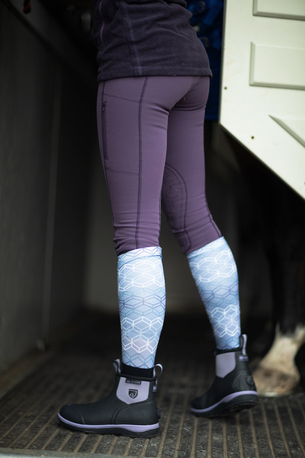 Noble Equestrian Ladies' Soft Shell Balance Riding Tight
