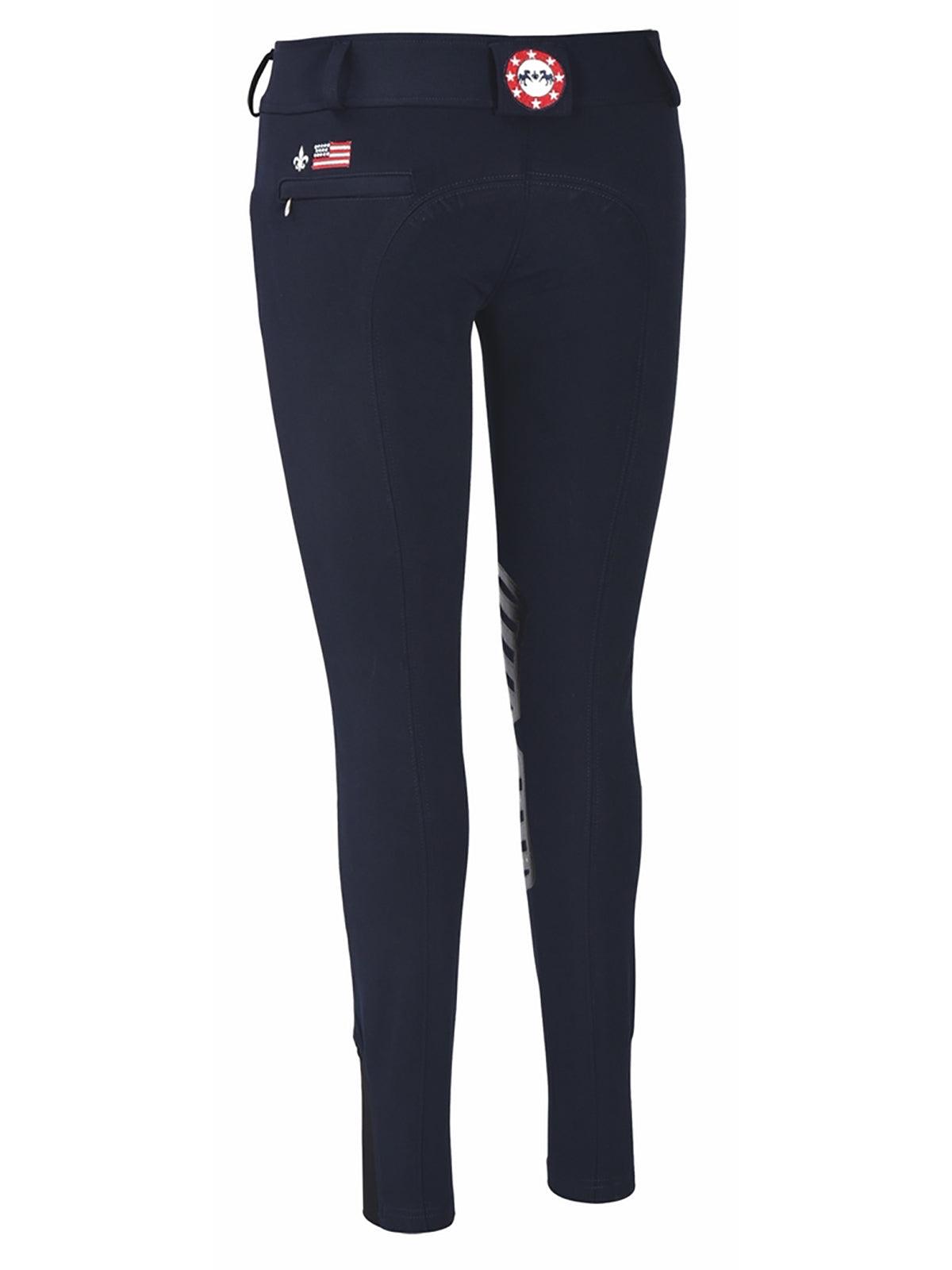 Equine Couture Ladies' Brittni Silicone Knee-Patch Breech