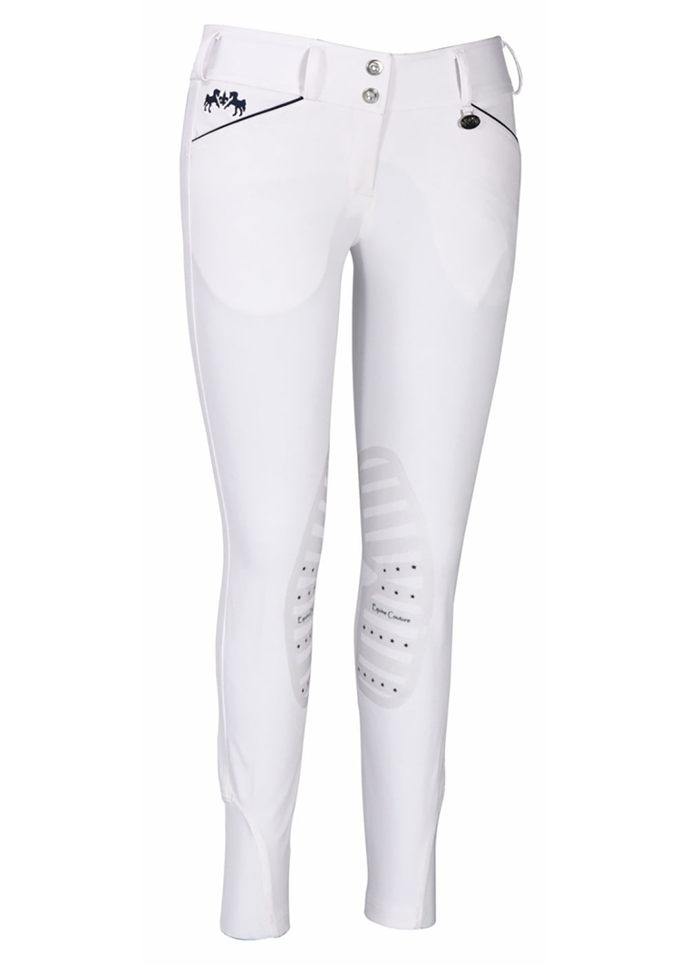 Equine Couture Ladies' Brittni Silicone Knee-Patch Breech
