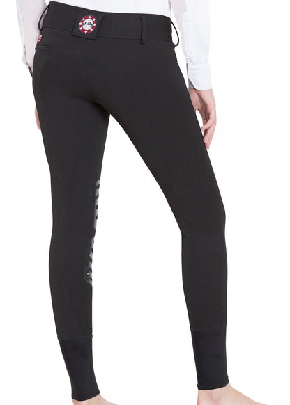 Equine Couture Ladies' Brittni Silicone Knee-Patch Breech