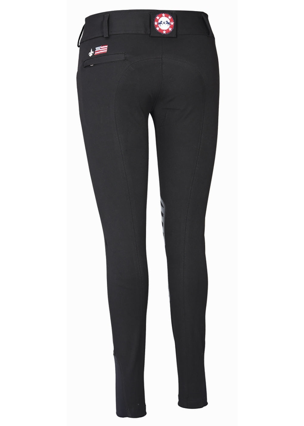 Equine Couture Ladies' Brittni Silicone Knee-Patch Breech