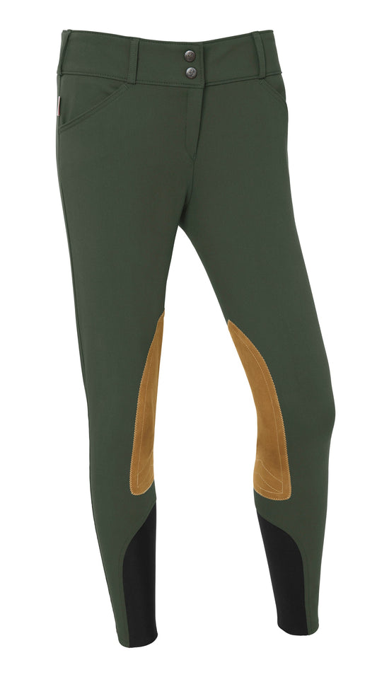 THE TAILORED SPORTSMAN Ladies’ Low-Rise Vintage Patch Breech with Boot Sock Bottoms