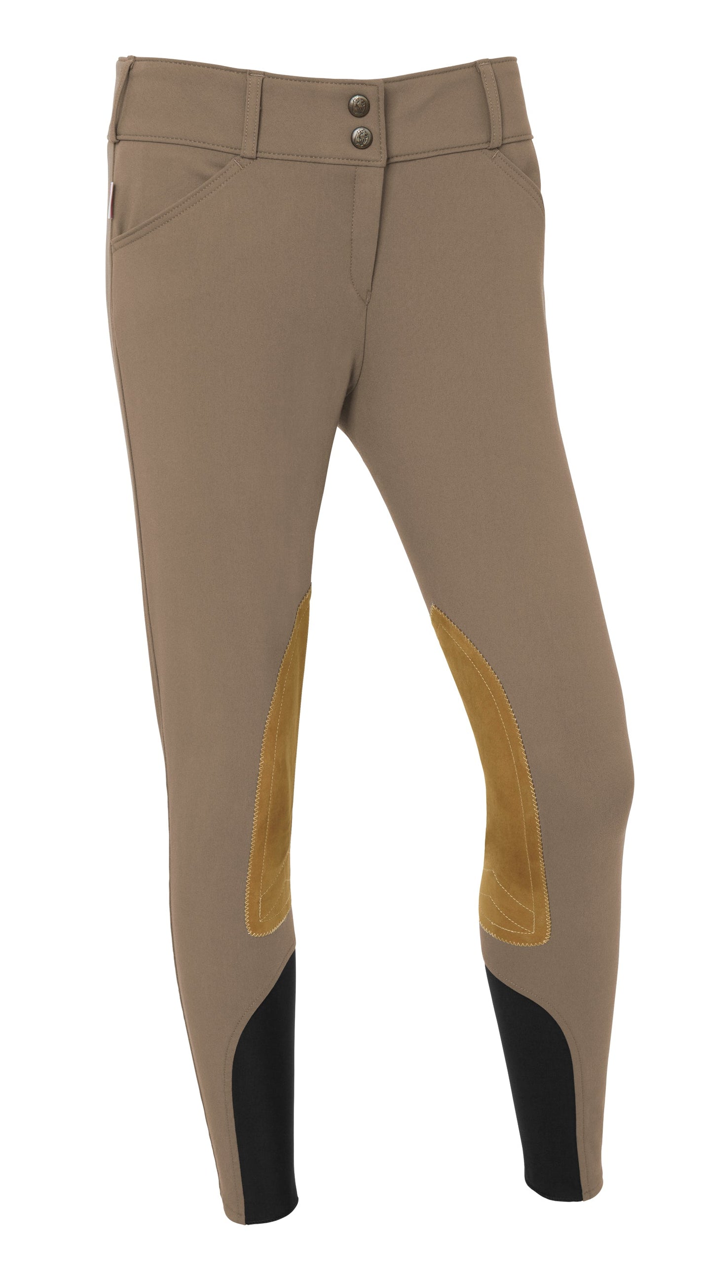THE TAILORED SPORTSMAN Ladies’ Low-Rise Vintage Patch Breech with Boot Sock Bottoms