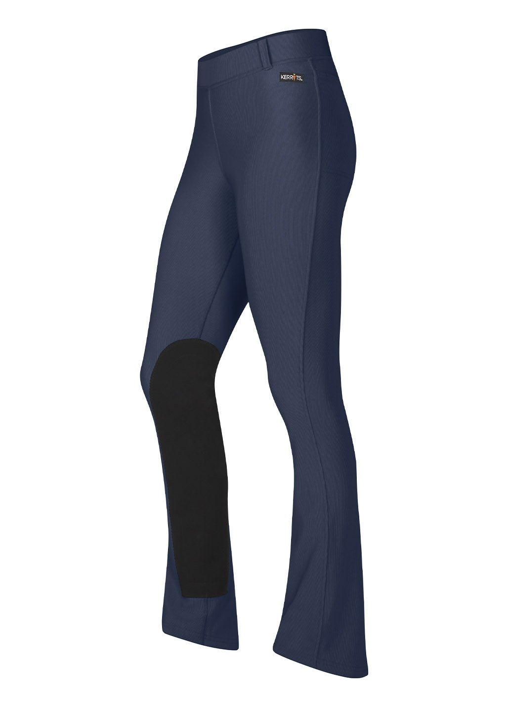 Kerrits Ladies’ Tall Microcord Bootcut Pocket Knee-Patch Breech