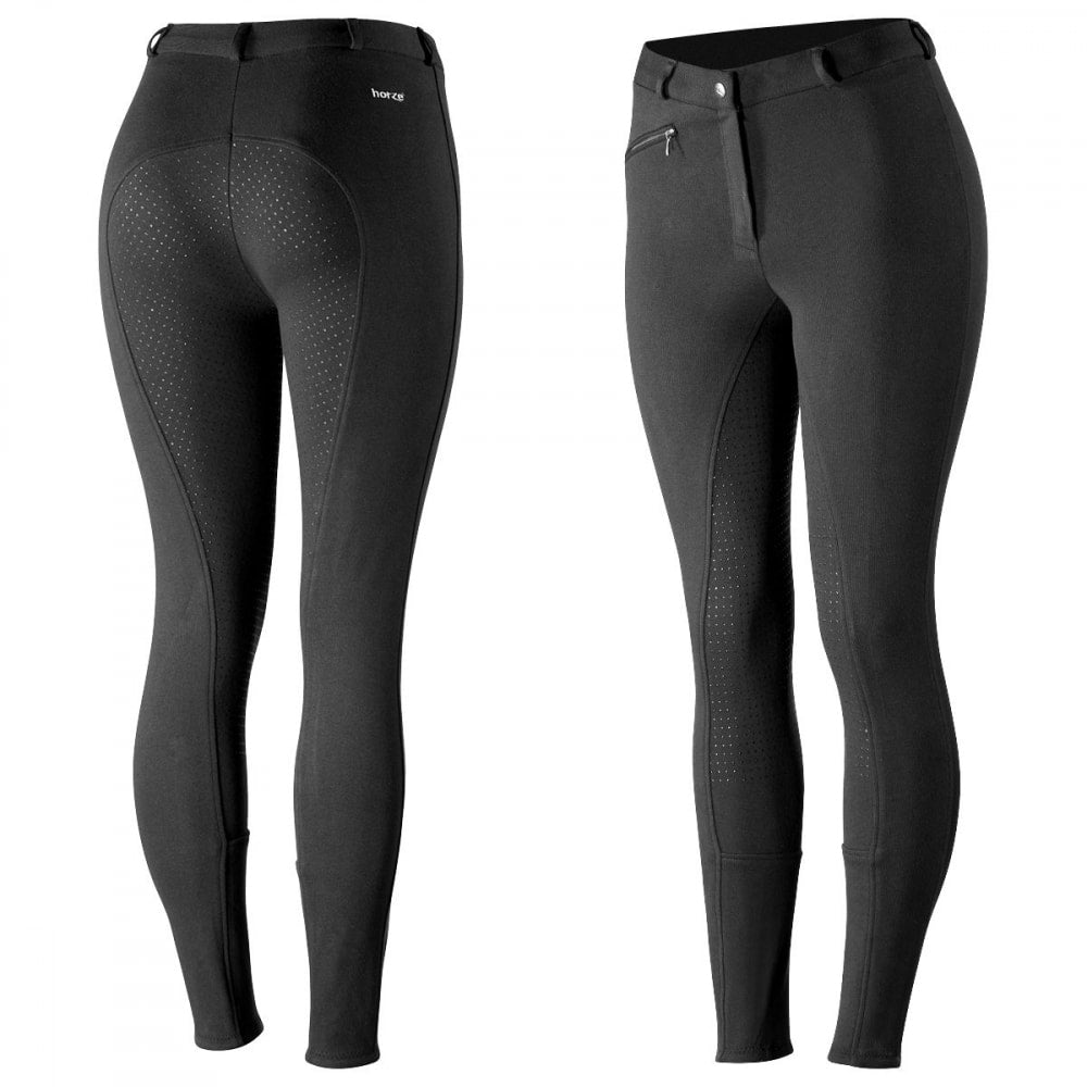Horze Ladies' Active Silicone Full-Seat Breech