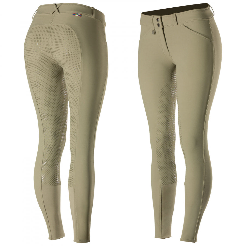 Horze Ladies' Active Silicone Full-Seat Breech