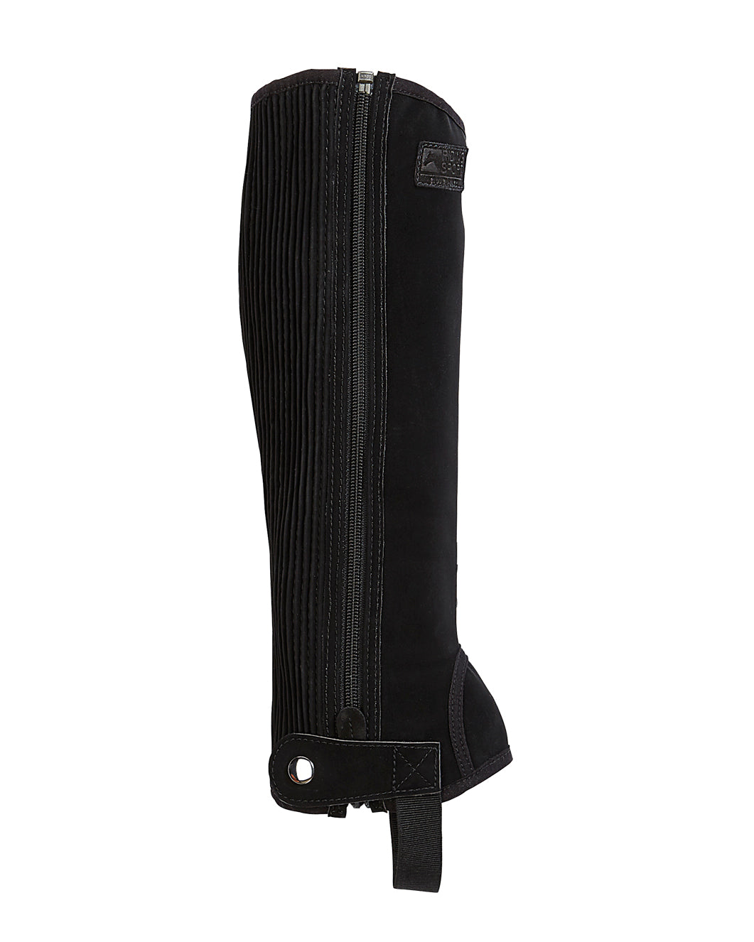 Riding Sport Adults’ Synthetic Suede Half Chaps with Silicone Grip Patches