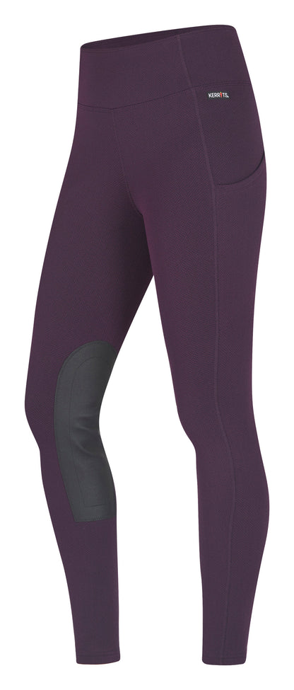 Kerrits Ladies’ Fleece Lite II Knee-Patch Tight