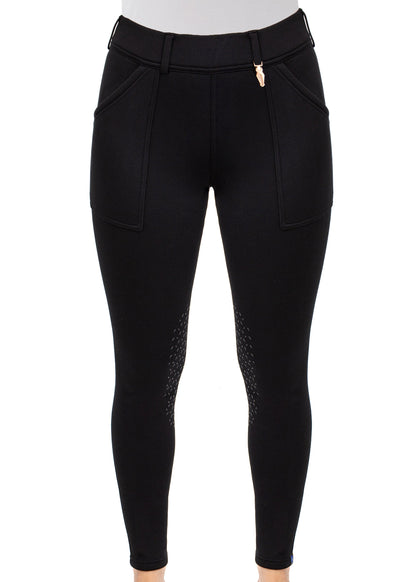 Irideon Ladies’ Fjord Fleece Knee-Patch Breech