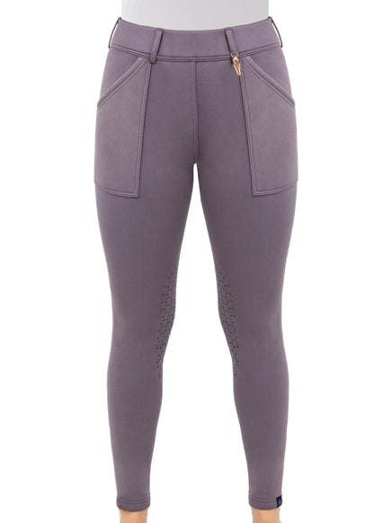 Irideon Ladies’ Fjord Fleece Knee-Patch Breech