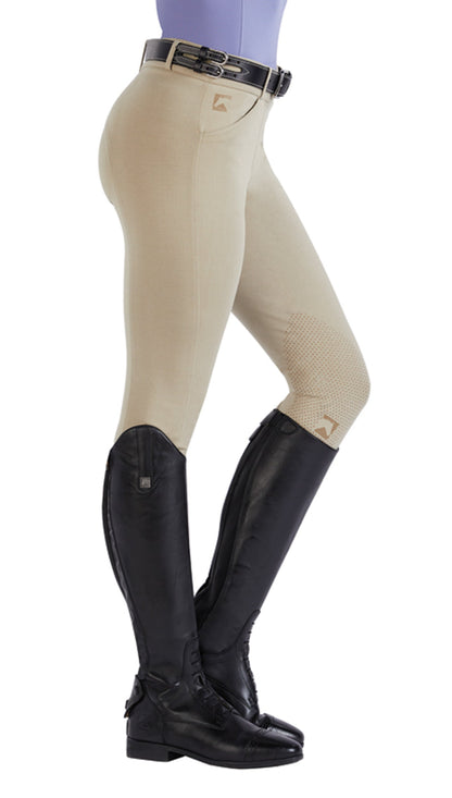 Riding Sport Ladies’ Pull-On Knee-Patch Breech