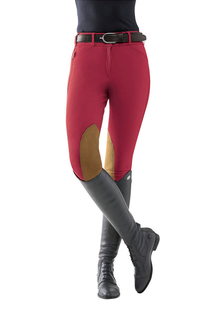 THE TAILORED SPORTSMAN Ladies’ Mid-Rise Vintage Patch Sock-Bottom Breech