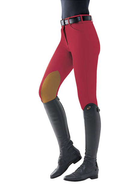 THE TAILORED SPORTSMAN Ladies’ Mid-Rise Vintage Patch Sock-Bottom Breech