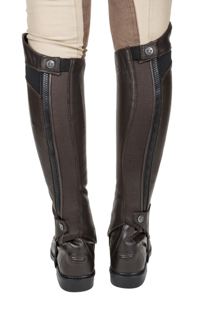 TuffRider Ladies’ Derby Leather Half Chaps