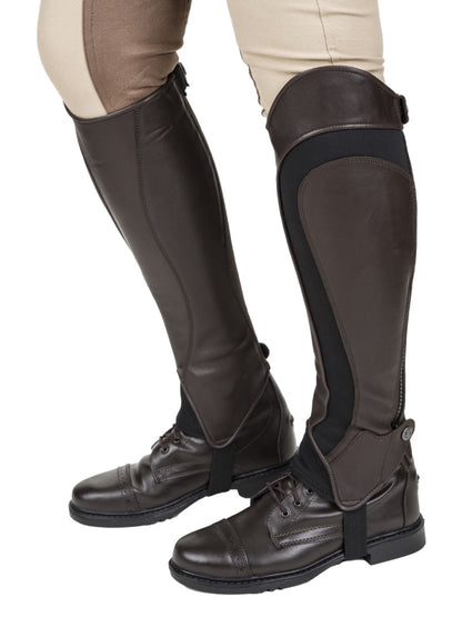 TuffRider Ladies’ Derby Leather Half Chaps