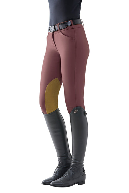 THE TAILORED SPORTSMAN Mid-Rise Vintage Patch Breech with Sock Bottoms