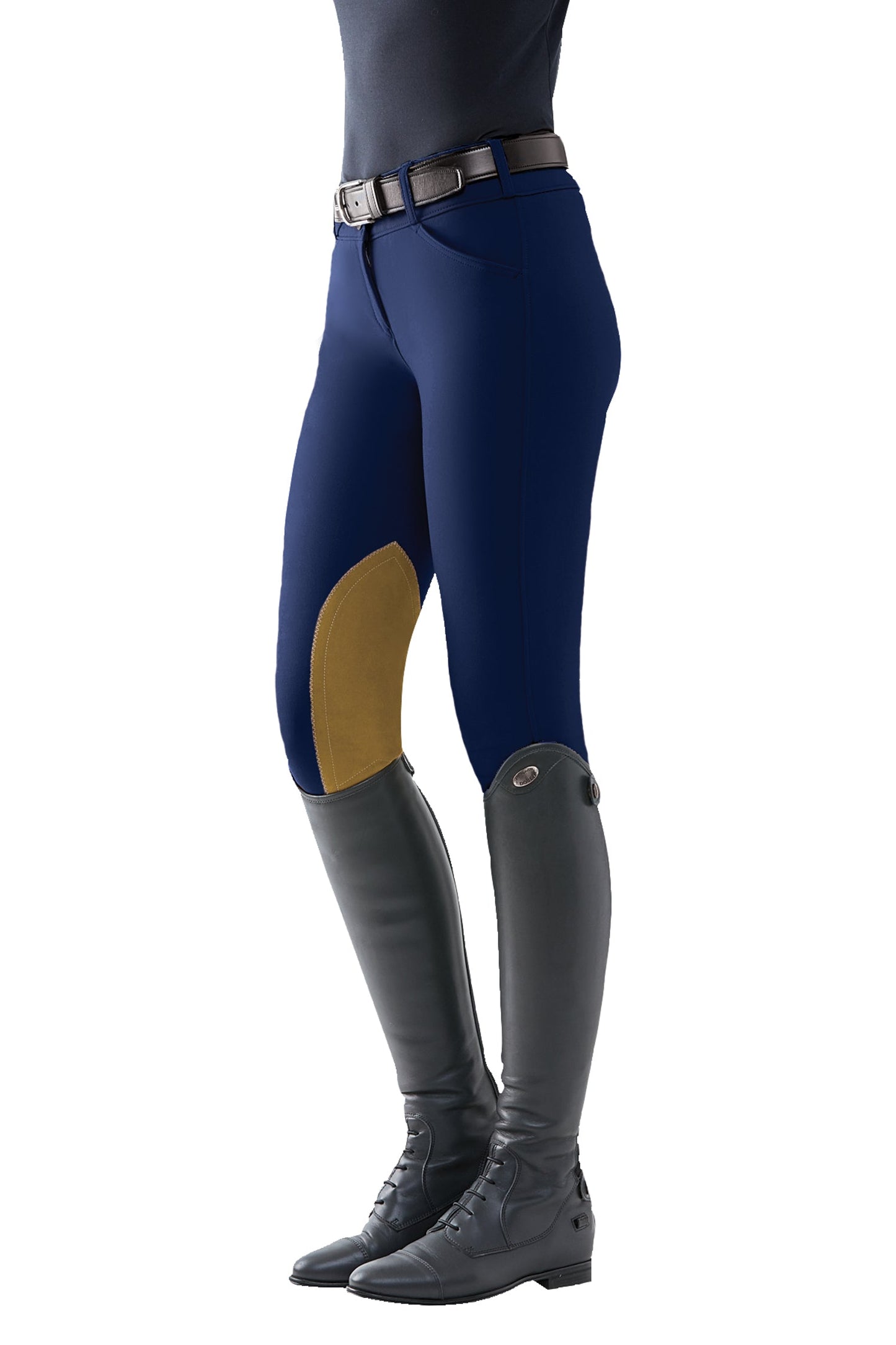 THE TAILORED SPORTSMAN Ladies’ Mid-Rise Vintage Patch Sock-Bottom Breech