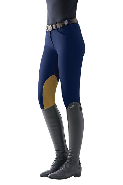 THE TAILORED SPORTSMAN Ladies’ Mid-Rise Vintage Patch Sock-Bottom Breech
