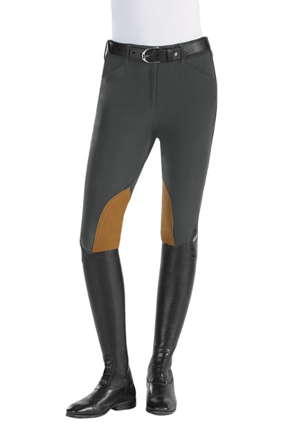 The Tailored Sportsman Techno Front-Zip Mid-Rise Clarino Knee Patch