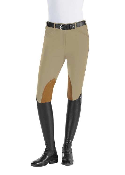 The Tailored Sportsman Ladies’ Techno Mid-Weight Clarino Knee-Patch Breech