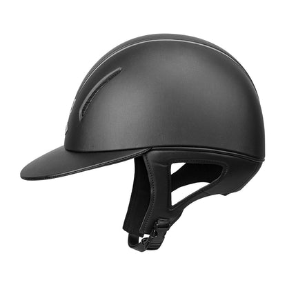 IRH F1 Wide Brim Helmet with Leather Finish