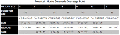 Mountain Horse Serenade Dressage Boots