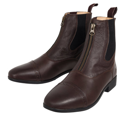 Riding Sport Ladies' Essential Leather Zip Paddock Boots