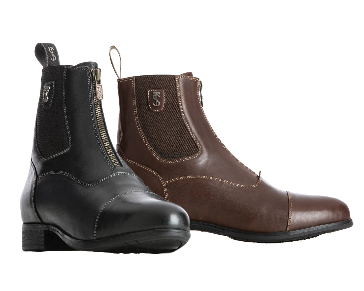 Tredstep Ladies’ Donatello Front-Zip Paddock Boots