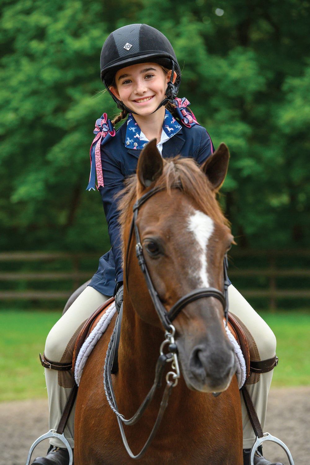 R.J. Classics Girls’ Harmony Jr. Mesh Show Coat
