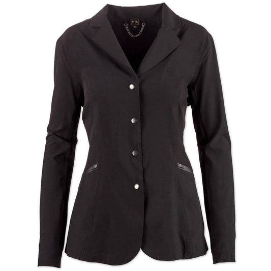 FITS Ladies’ Zephyr II Black Mesh Hunt Coat